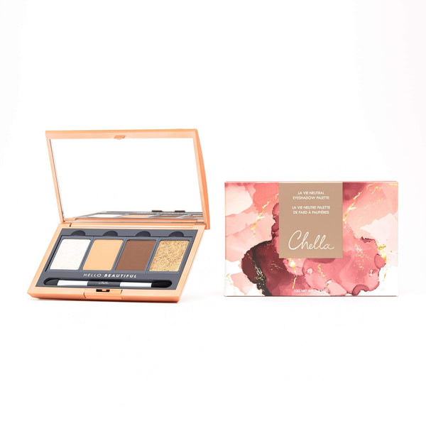 Chella La Vie Neutral Eyeshadow Palette Brow U0026 Eye
