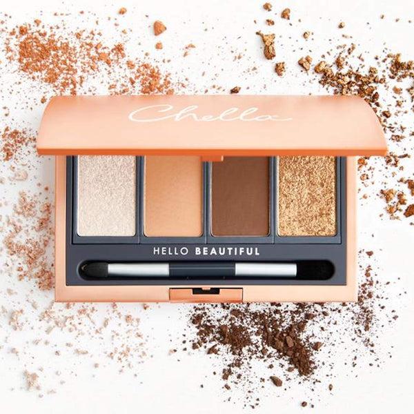 chella la vie neutral eyeshadow palette Brow u0026 Eye