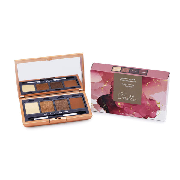 Chella Manifest Bronze Eyeshadow Palette Brow U0026 Eye