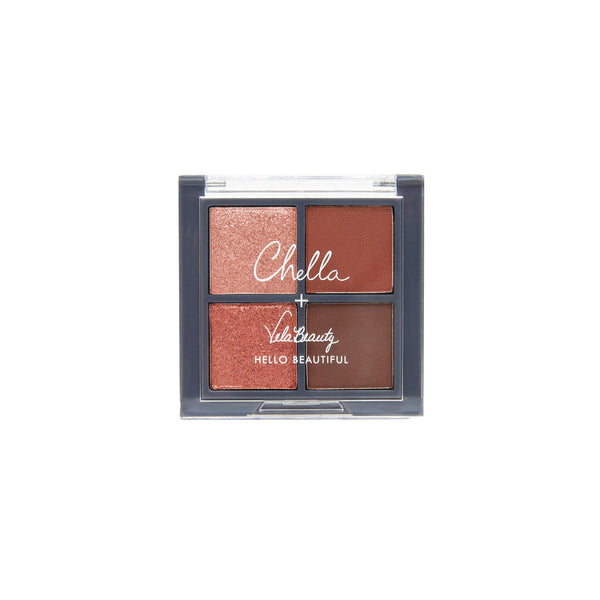 chella mini chella + velabeauty blushing rose eyeshadow palette Brow u0026 Eye