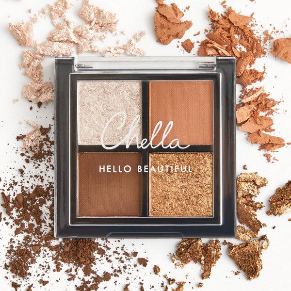 chella mini la vie neutral eyeshadow palette Brow u0026 Eye