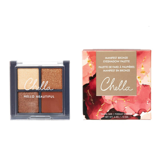 Chella Mini Manifest Bronze Eyeshadow Palette Brow U0026 Eye