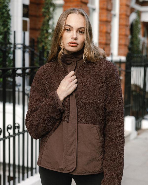 chelsea peers Fleece Jacket