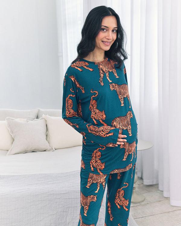 Chelsea Peers Long Pyjama Set Maternity
