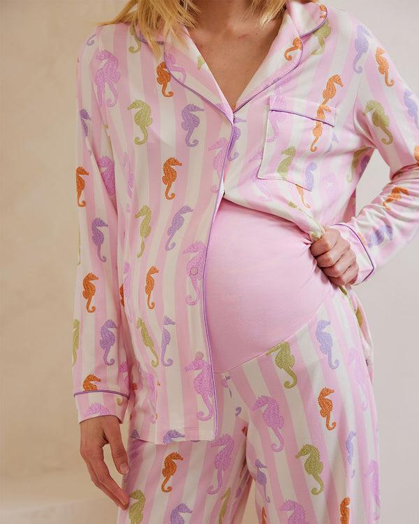 Chelsea Peers Long Pyjama Set Maternity