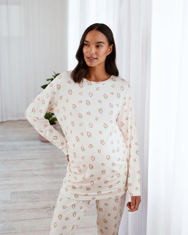 Chelsea Peers Long Pyjama Set Maternity