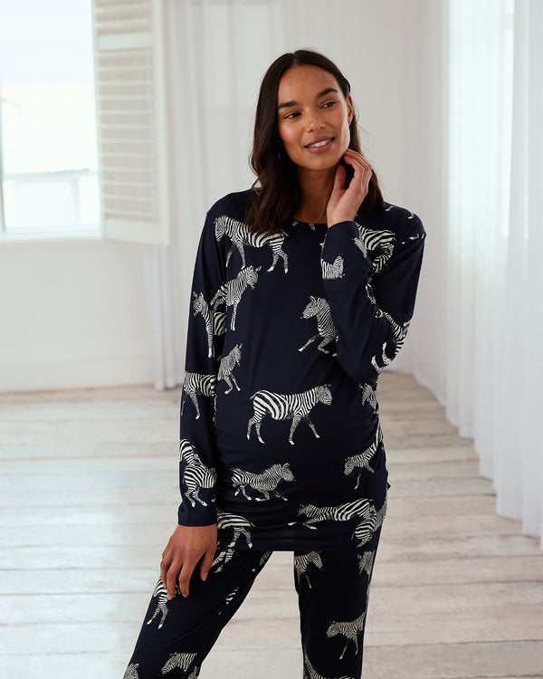 Chelsea Peers Long Pyjama Set Maternity