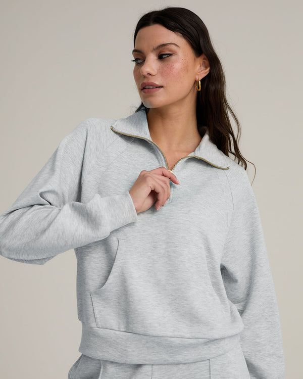 Chelsea Peers Quarter Zip Sweater