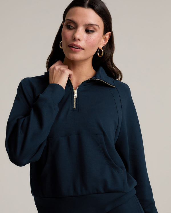 Chelsea Peers Quarter Zip Sweater
