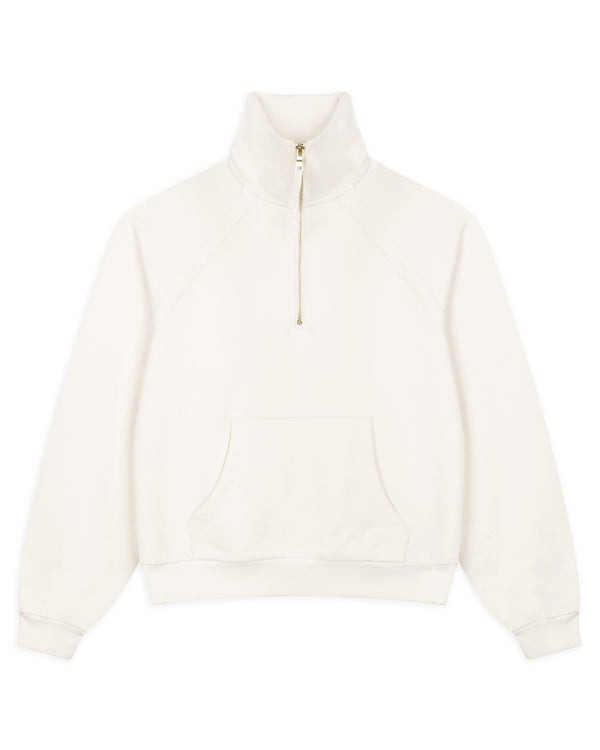 chelsea peers Quarter Zip Sweater
