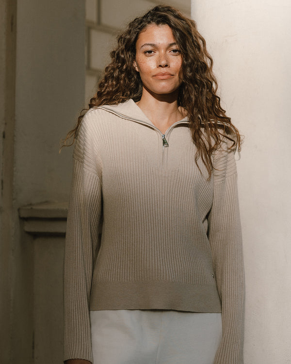Chelsea Peers Quarter Zip Sweater