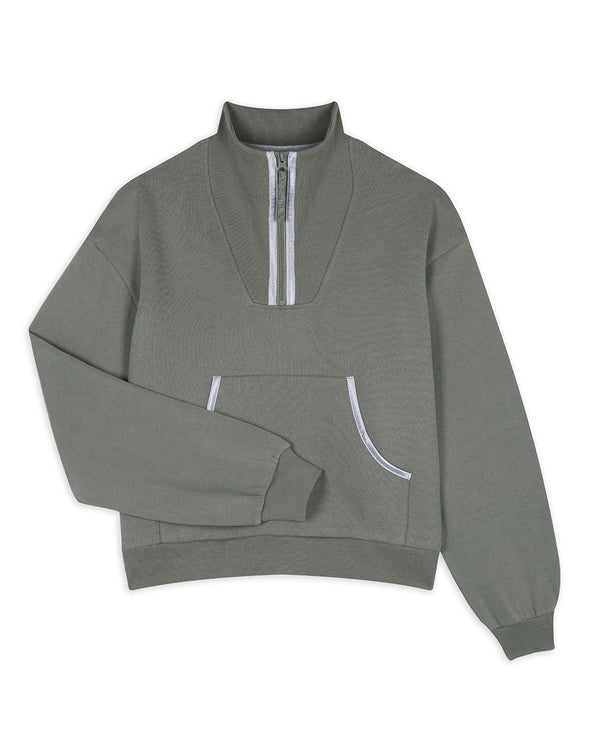 Chelsea Peers Quarter Zip Sweater