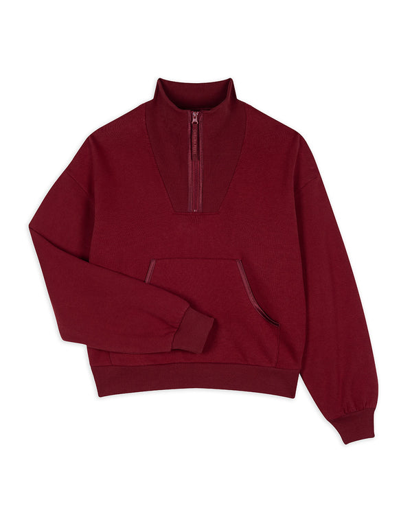 Chelsea Peers Quarter Zip Sweater