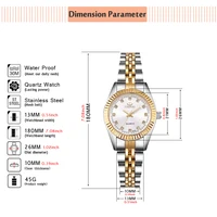 Chenxi CHENXI 004 Elegant Two-Tone Quartz Watch For Women