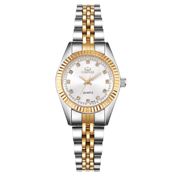 chenxi CHENXI 004 Elegant Two-Tone Quartz Watch for Women