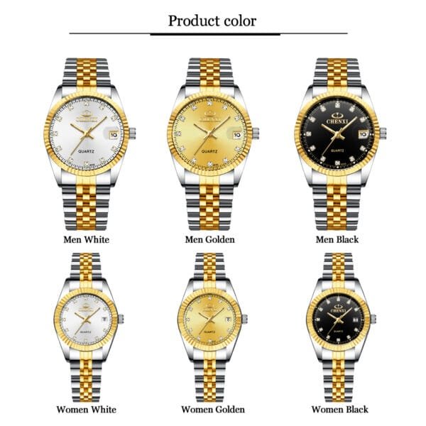 Chenxi CHENXI 004 Sleek Numberless Dial Quartz Watch