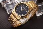 Chenxi CHENXI 050 Luxury Gold Couple Watch Set Elegant Design Quartz Movement