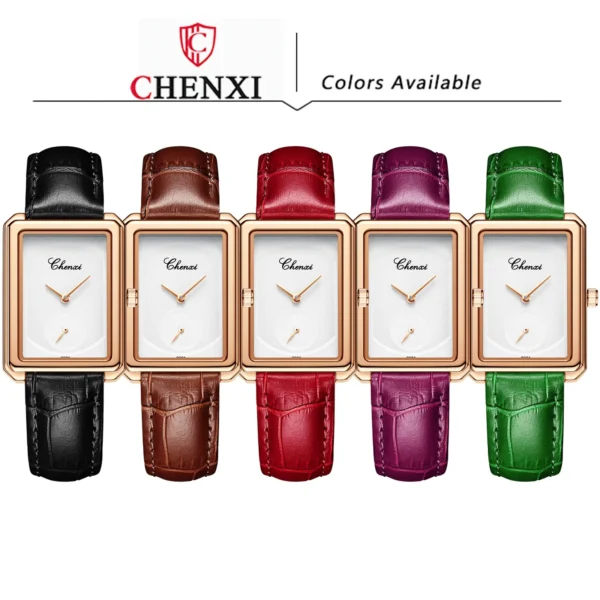 Chenxi CHENXI 090 Minimalist Rectangular Mesh Watch