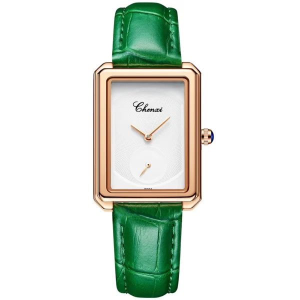 chenxi CHENXI 090 Minimalist Rectangular Mesh Watch