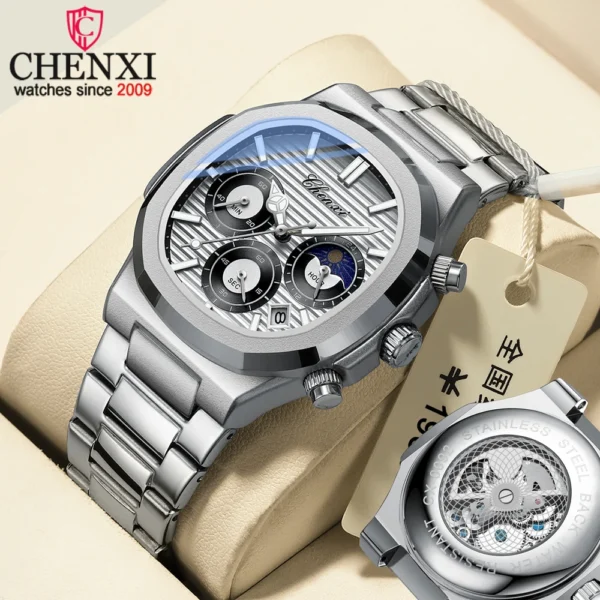 Chenxi CHENXI 092 Sport Chronograph With Moon Phase Display