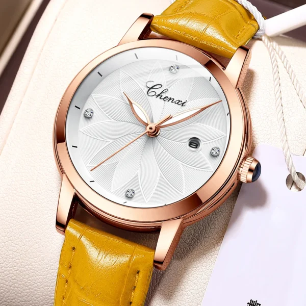 Chenxi CHENXI 303 Elegant Quartz Watch With Leather Strap