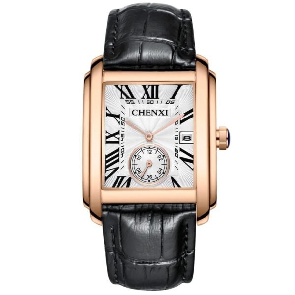 Chenxi CHENXI 8216 Roman Dial Leather Quartz Watch For Men
