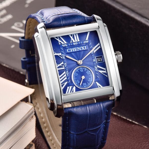 Chenxi CHENXI 8216 Roman Dial Leather Quartz Watch For Men