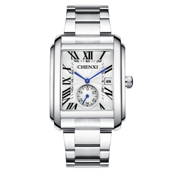 chenxi CHENXI 8216 Roman Dial Rectangular Watch for Men
