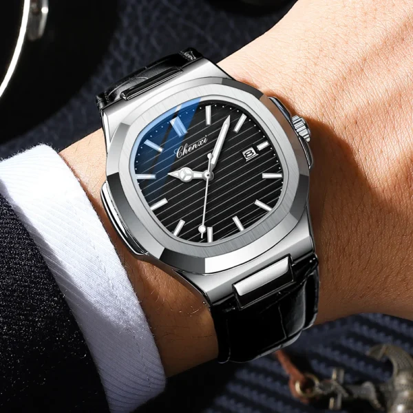 Chenxi CHENXI 8222 Elegant Leather Strap Quartz Watch