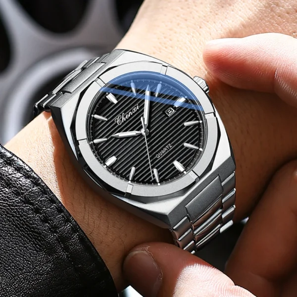 Chenxi CHENXI 8262 Modern Quartz Chronograph With Luminous Hands