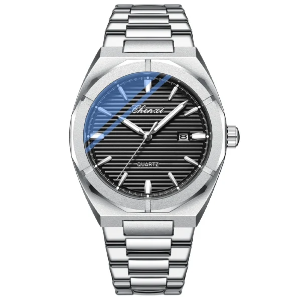 chenxi CHENXI 8262 Modern Quartz Chronograph with Luminous Hands