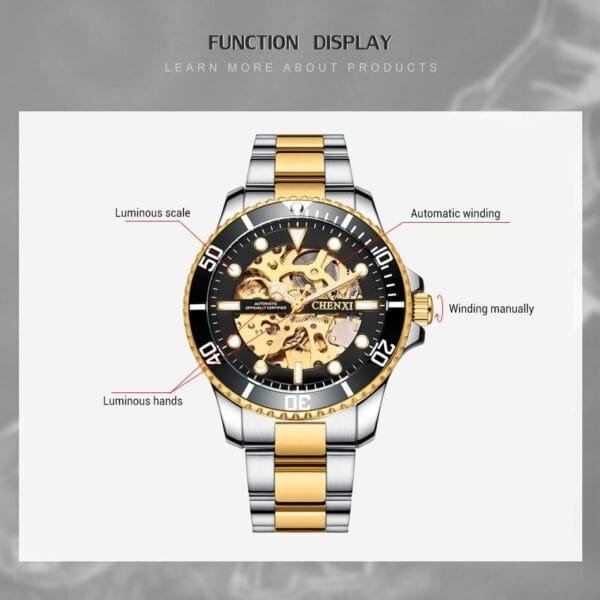 Chenxi CHENXI 8805 Skeleton Automatic Tourbillon Watch