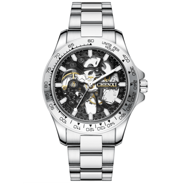 chenxi CHENXI 8808 Skeleton Dial Automatic Mechanical Watch