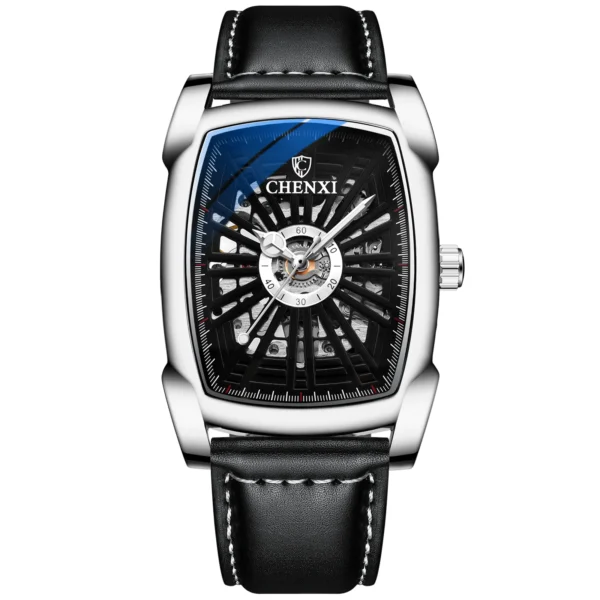 chenxi CHENXI 8809 Skeleton Dial Automatic Watch Bold Mechanical Elegance