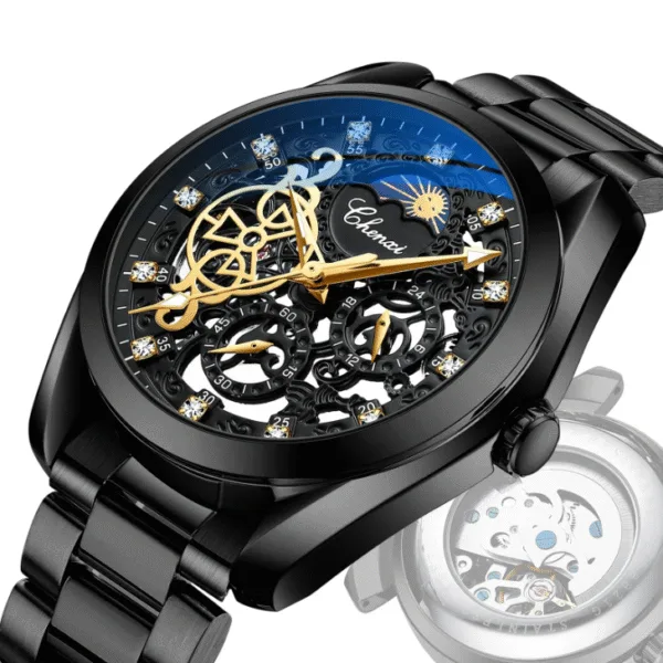 Chenxi CHENXI 8811 Luxury Men’s Watch Automatic Moon Phase