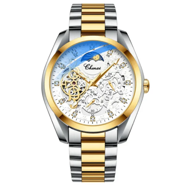 chenxi CHENXI 8811 Luxury Men’s Watch Automatic Moon Phase