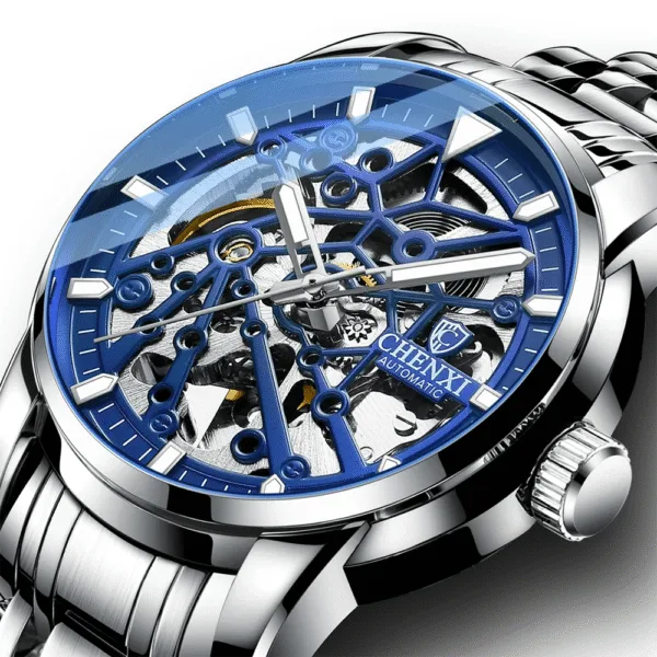 Chenxi CHENXI 8812 Skeleton Automatic Tourbillon Watch Luminous Mechanical Style