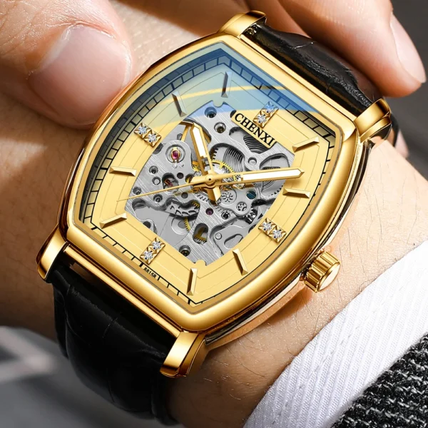 Chenxi CHENXI 8815B Skeleton Dial Mechanical Elegance