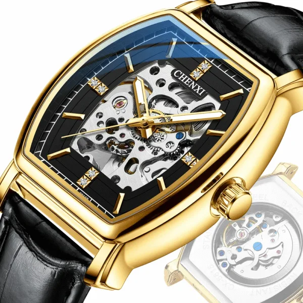 Chenxi CHENXI 8815B Skeleton Dial Mechanical Elegance