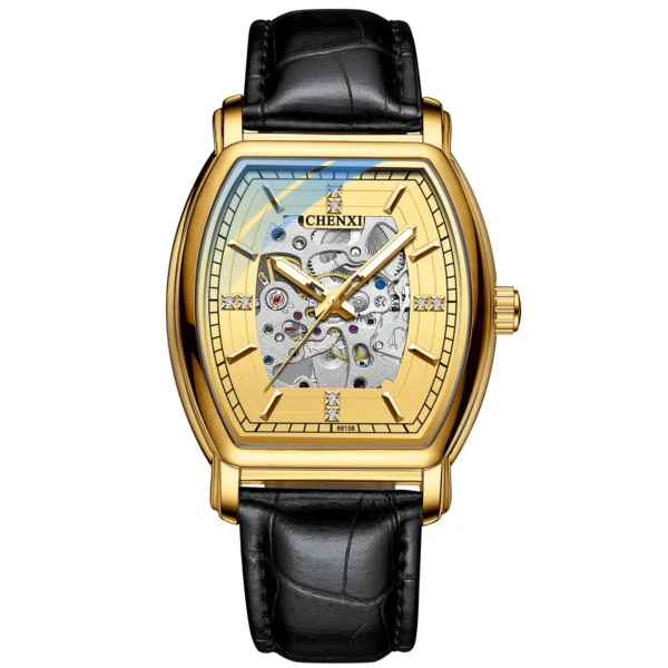 chenxi CHENXI 8815B Skeleton Dial Mechanical Elegance