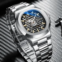 Chenxi CHENXI 8822 Skeleton Dial Mechanical Watch Luminous Business Timepiece