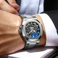 Chenxi CHENXI 8822 Skeleton Dial Mechanical Watch Luminous Business Timepiece