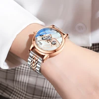 Chenxi CHENXI 8832 Skeleton Tourbillon For Women Automatic Mechanical Luxury Watch