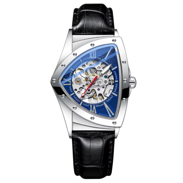 chenxi CHENXI 8853 Skeleton Triangle Automatic Watch