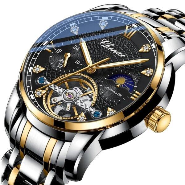 Chenxi CHENXI 8870 Skeleton Tourbillon Automatic Watch For Men