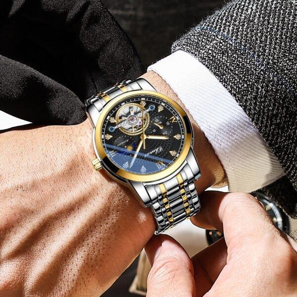 Chenxi CHENXI 8870 Skeleton Tourbillon Automatic Watch For Men