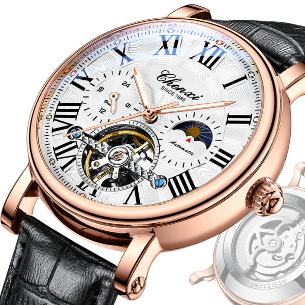 Chenxi CHENXI 8873 Tourbillon Moon Phase Mechanical Watch