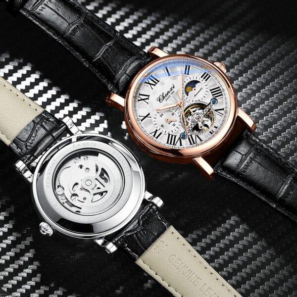 Chenxi CHENXI 8873 Tourbillon Moon Phase Mechanical Watch