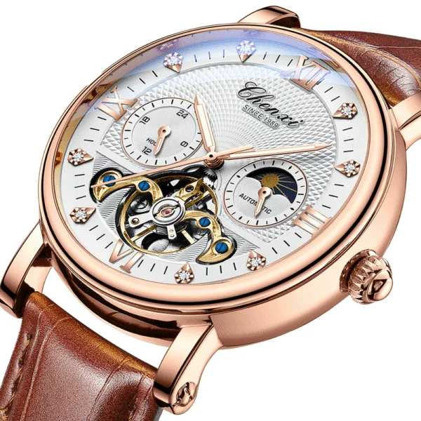 Chenxi CHENXI 8876 Skeleton Dial Mechanical Elegance