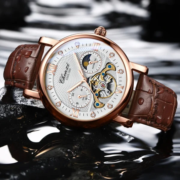 Chenxi CHENXI 8876 Skeleton Dial Mechanical Elegance